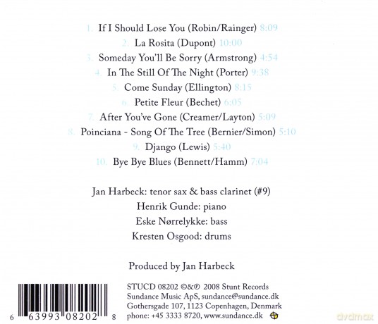 Jan Harbeck Quartet: In the Still of the Night [CD]