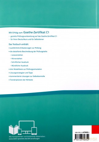 Mit Erfolg zum Goethe-Zertifikat C1 Testbuch - Hans-Jurgen Hantschel, Paul Krieger [KSIĄŻKA]