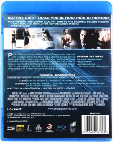 American Psycho [Blu-Ray]