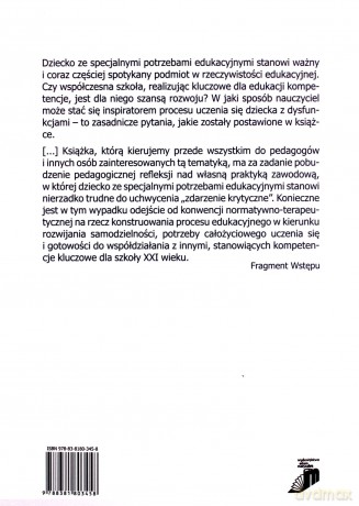 Uczeń ze specjalnymi potrzebami edukacyjnymi w refleksji i działaniu nauczyciela - Jolanta Dyrda, Helena Liwo [KSIĄŻKA]