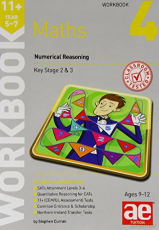 11+ Maths Year 5-7 Workbook 4: Numerical Reasoning - Stephen C. Curran [KSIĄŻKA]