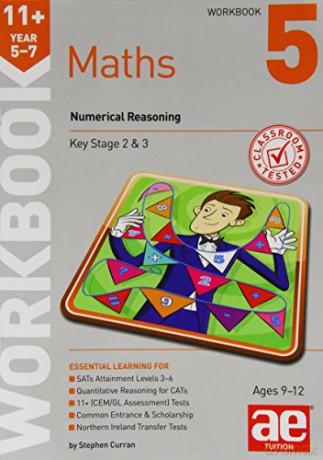 11+ Maths Year 5-7 Workbook 5: Numerical Reasoning - Stephen C. Curran [KSIĄŻKA]