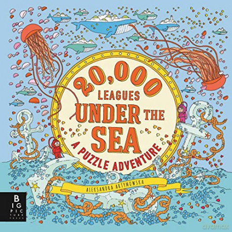 20,000 Leagues Under the Sea: A Puzzle Adventure (Aleksandra Artymowska Puzzles) - Aleksandra Artymowska [KSIĄŻKA]