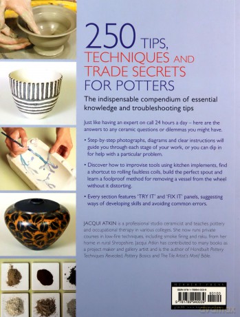 250 Tips, Techniques and Trade Secrets for Potters - Jacqui Atkin [KSIĄŻKA]