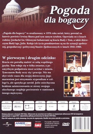 Pogoda dla bogaczy 01 (odcinki 1-2) [DVD]