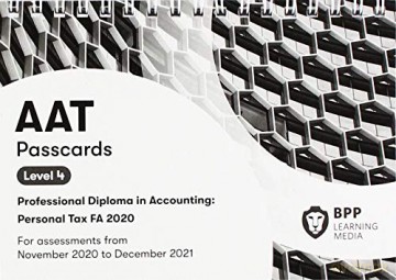 AAT Personal Tax FA2020: Passcards - BPP Learning Media [KSIĄŻKA]