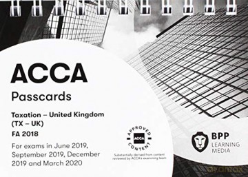 ACCA Taxation FA2018: Passcards - BPP Learning Media [KSIĄŻKA]