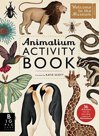 Animalium Activity Book (Welcome To The Museum) - Katie Scott [KSIĄŻKA]