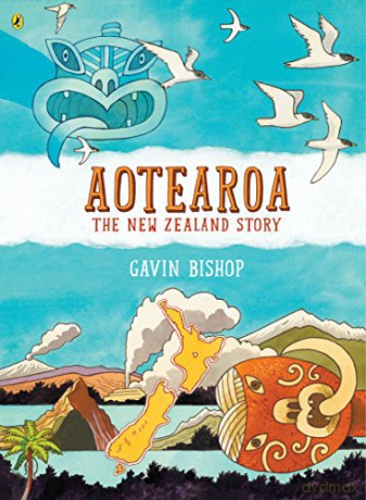 Aotearoa the New Zealand Story Puffin - G. Bishop [KSIĄŻKA]