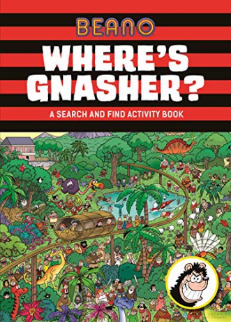 Beano Where's Gnasher: A Search and Find Activity Book - Laura Howell [KSIĄŻKA]