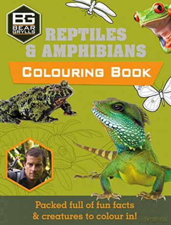 Bear Grylls Colouring Books: Reptiles (Bear Grylls Activity) - Bear Grylls [KSIĄŻKA]