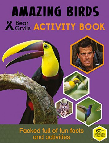Bear Grylls Sticker Activity: Amazing Birds (Bear Grylls Activity Books) - Bear Grylls [KSIĄŻKA]