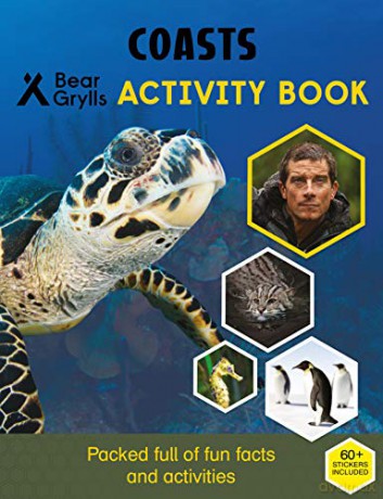 Bear Grylls Sticker Activity: Coasts - Bear Grylls [KSIĄŻKA]