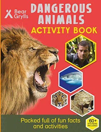 Bear Grylls Sticker Activity: Dangerous Animals (Bear Grylls Activity) - Bear Grylls [KSIĄŻKA]