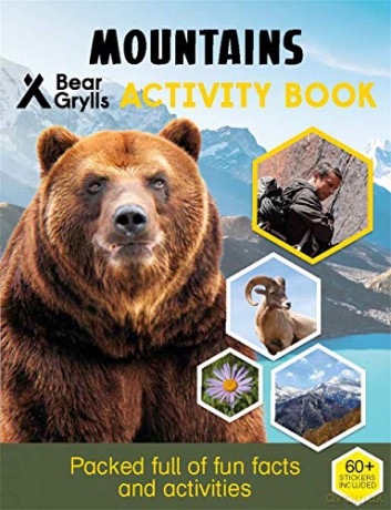 Bear Grylls Sticker Activity: Mountains - Bear Grylls [KSIĄŻKA]