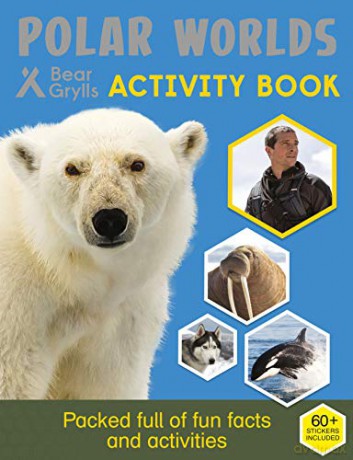 Bear Grylls Sticker Activity: Polar Worlds (Bear Grylls Activity) - Bear Grylls [KSIĄŻKA]