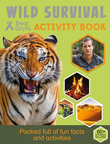 Bear Grylls Sticker Activity: Wild Survival (Bear Grylls Activity) - Bear Grylls [KSIĄŻKA]