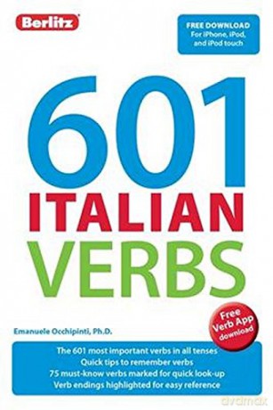 Berlitz Language: 601 Italian Verbs (Berlitz 601 Verbs) [KSIĄŻKA]