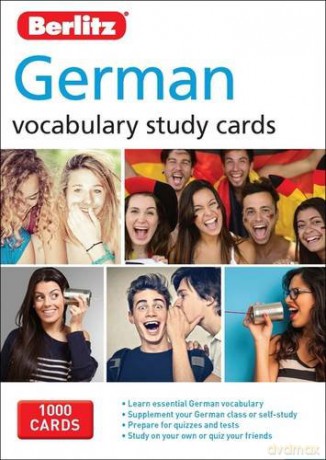 Berlitz Language: German Study Cards (Berlitz Vocabulary Study Cards) - Berlitz [KSIĄŻKA]