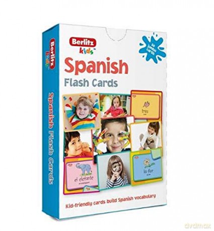 Berlitz Language: Spanish Flash Cards (Berlitz Flashcards) - Berlitz [KSIĄŻKA]
