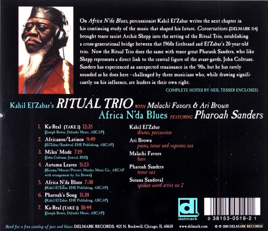 Pharoah Sanders, Ritual Trio: Africa N'da Blues [CD]