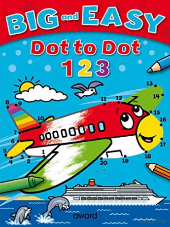 Big and Easy Dot to Dot: 123 (Big and Easy Activity Books) - Angela Hewitt [KSIĄŻKA]