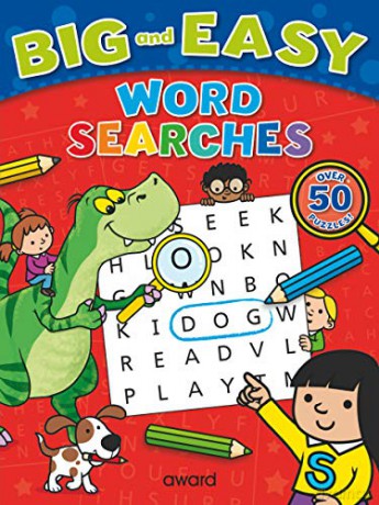 Big and Easy Word Searches (dinosaur) - Sophie Giles [KSIĄŻKA]