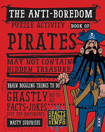 Boredom Buster Puzzle Activity Book of Pirates - David Antram [KSIĄŻKA]