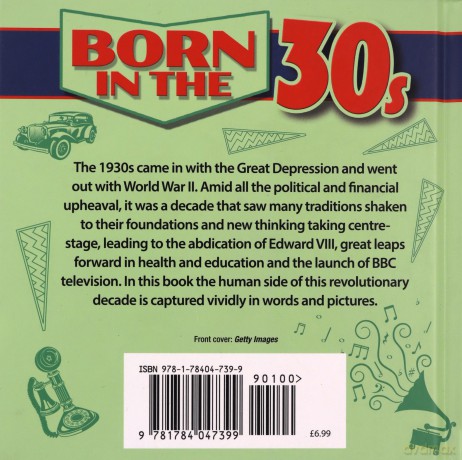 Born in the 30s - Tim Glynne-Jones [KSIĄŻKA]