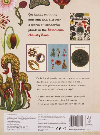 Botanicum Activity Book (Welcome To The Museum) - Professor Katherine Willis [KSIĄŻKA]