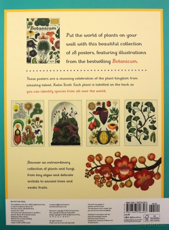 Botanicum Poster Book (Welcome To The Museum) - Professor Katherine Willis [KSIĄŻKA]