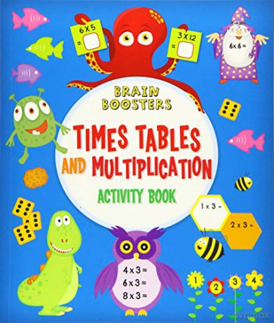 Brain Boosters: Times Tables and Multiplication Activity Book - Penny Worms [KSIĄŻKA]