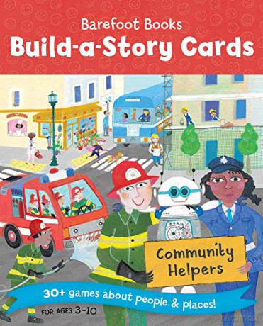 Build a Story Cards Community Helpers: 1 - Barefoot Books [KSIĄŻKA]