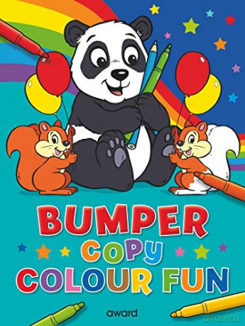 Bumper Copy Colour Fun (My First Bumper Copy Colouring) - Angela Hewitt [KSIĄŻKA]