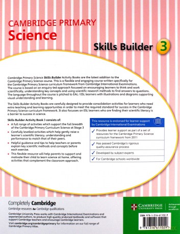 Cambridge Primary Science Skills Builder 3 - Jon Board [KSIĄŻKA]