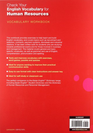 Check Your English Vocabulary for Human Resources: All You Need to Pass Your Exams (Check Your Vocabulary) - Rawdon Wyatt [KSIĄŻKA]