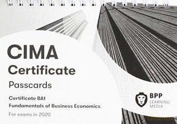 CIMA BA1 Fundamentals of Business Economics: Passcards - BPP Learning Media [KSIĄŻKA]