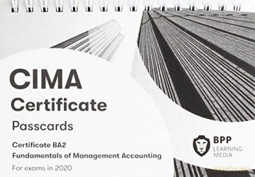 CIMA BA2 Fundamentals of Management Accounting: Passcards - BPP Learning Media [KSIĄŻKA]