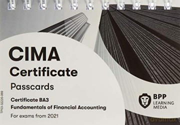 CIMA BA3 Fundamentals of Financial Accounting: Passcards - BPP Learning Media [KSIĄŻKA]