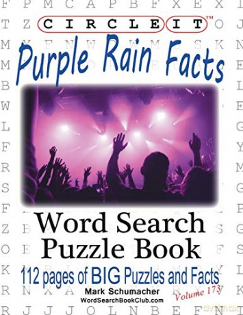Circle It, Purple Rain Facts, Word Search, Puzzle Book - Lowry Global Media LLC [KSIĄŻKA]