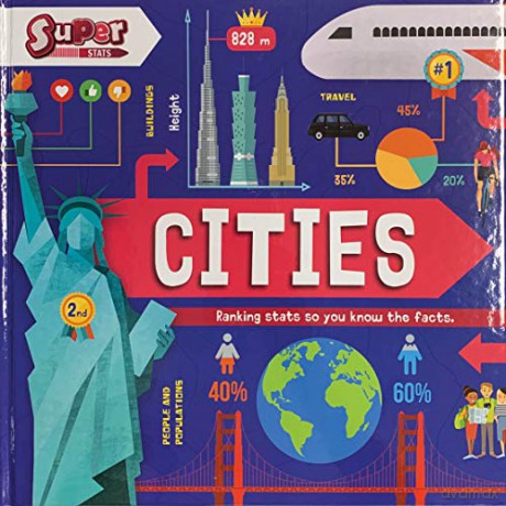 Cities (Super Stats!) - William Anthony [KSIĄŻKA]