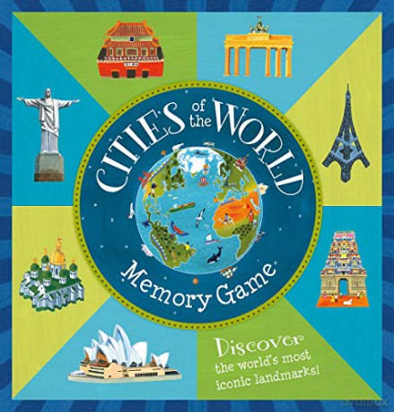 Cities of the World Memory Game - Barefoot Books [KSIĄŻKA]