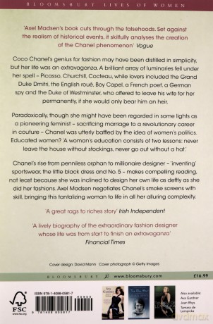 Coco Chanel: A Biography (Bloomsbury Lives of Women) - Axel Madsen [KSIĄŻKA]