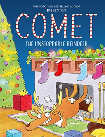 Comet the Unstoppable Reindeer - Jim Benton [KSIĄŻKA]