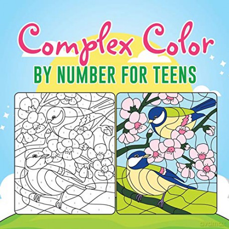 Complex Color by Number for Teens - Educando Kids [KSIĄŻKA]
