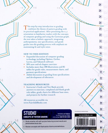 Concepts of Pattern Grading: Bundle Book + Studio Access Card - Kathy K. Mullet [KSIĄŻKA]