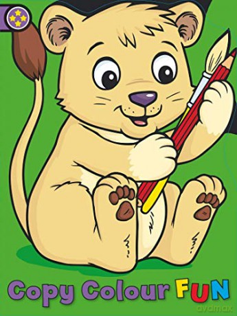 Copy Colour Fun: Lion Cub - Angela Hewitt [KSIĄŻKA]