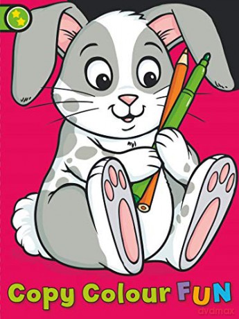 Copy Colour Fun: Rabbit - Angela Hewitt [KSIĄŻKA]