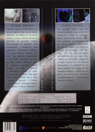 Planety: Różne światy/ Terra firma (BBC) (digipack) [DVD]