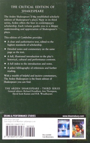 Cymbeline: Third Series (Arden Shakespeare) (Arden Shakespeare Third) - William Shakespeare [KSIĄŻKA]